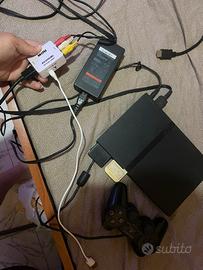 PS2 Slim+Adattatore HDMI