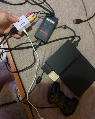 PS2 Slim+Adattatore HDMI