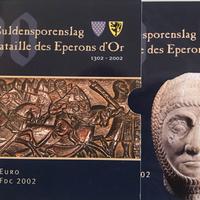 Divisionale euro BELGIO 2002 + medaglia