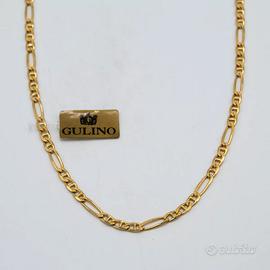 Collana uomo in oro giallo 18 kt classica d.30