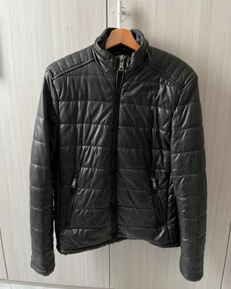 Giubbotto pelle uomo Zara Man