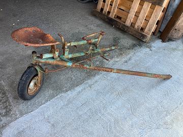 Carrellino per falciatrice