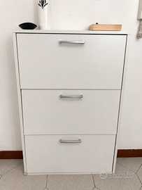 IKEA Bissa scarpiera a 3 scomparti