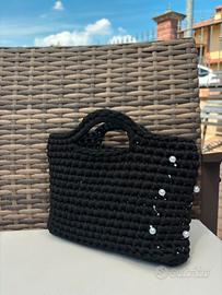 HeartBags Mini borsetta stile crochet fatta a mano