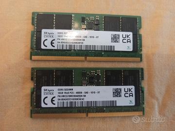 RAM ASUS DDR5 16GB – Originale, 2 moduli