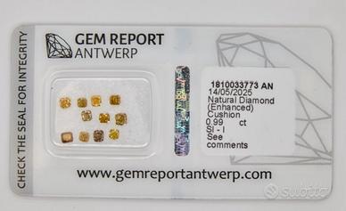 DIAMANTI NATURALI – TAGLIO BRILLANTE(CERTIFICATI)