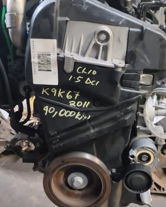 MOTORE RENAULT CLIO DEL 2011