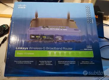 Linksys WRT54GL-EU Router Wi-Fi 54 GL