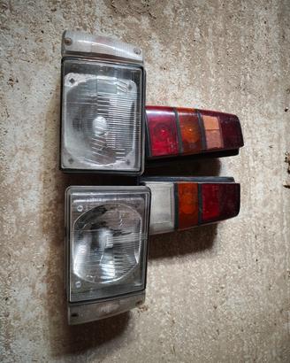 Fanali anteriori e posteriori fiat Panda
