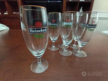set 6 calici Heineken 
