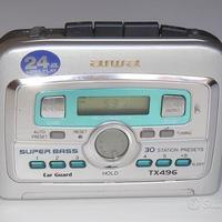 Walkman Aiwa TX496 Autoreverse con Radio digitale