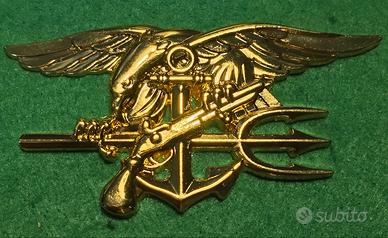 Fregio Navy Seals in metallo