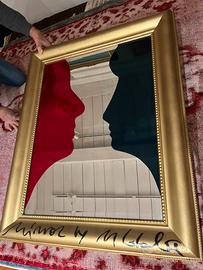 Specchio di Marco Lodola opera unica