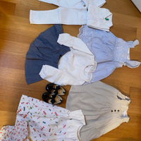 Lotto 4 Vestiti Estivi Bambina 18-24 mesi