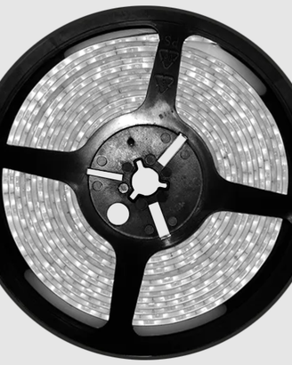 Elcart n.3 strisce a led 5mt 3000k , nuove