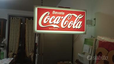 Insegna al neon coca cola 
