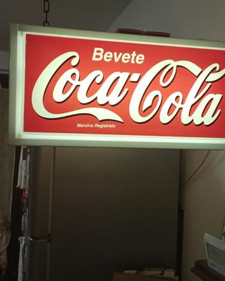 Insegna al neon coca cola 
