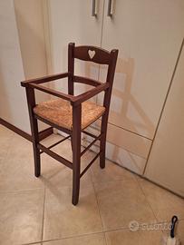 Sgabello alto per bambini