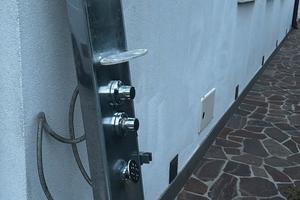 Box doccia completo, con doccia e anche bidet