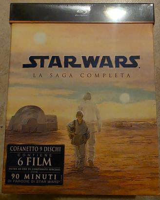 Star Wars Blue Ray 9 Dischi