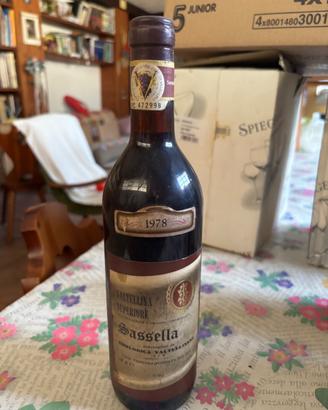 Sassella 1978 – Valtellina Superiore – Vino vintag