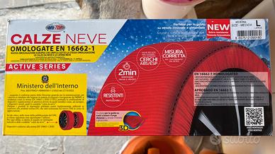 Calze da neve  omologate