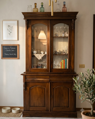 vetrinetta in legno