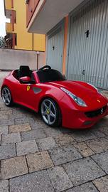 Ferrari elettrica per  bambini
