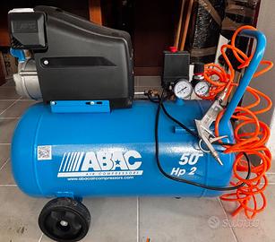 Compressore elettrico monofase 2 HP + Filtro aria