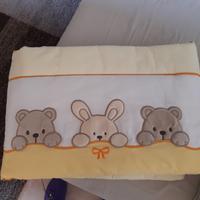 Trapunta e paracolpi da lettino