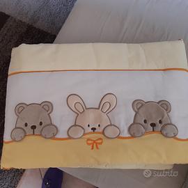 Trapunta e paracolpi da lettino