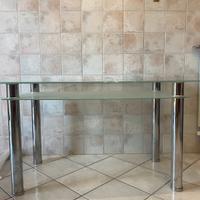 Tavolo in vetro/cristallo moderno - come nuovo