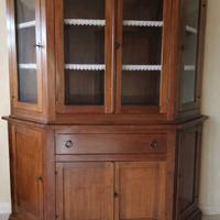 Credenza con vetrina arte povera