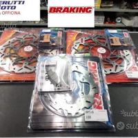 Kit 3 dischi freno braking + pastiglie suzuki gsxr