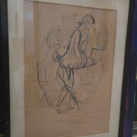 Disegno a china della pittrice  Ada Rusconi 