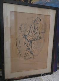 Disegno a china della pittrice  Ada Rusconi 