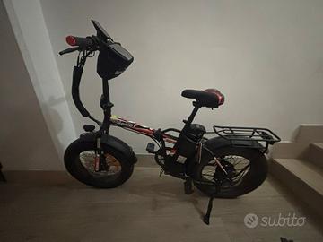 Bicicletta elettrica 250w reset