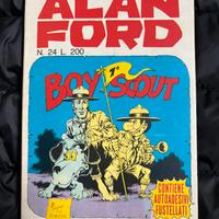 Alan ford 24 originale con adesivi edicola