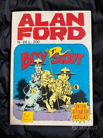 Alan ford 24 originale con adesivi edicola