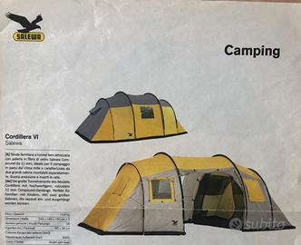 NUOVA ,tenda campeggio Salewa 6 posti, mai montata