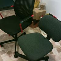 coppia sedie studio ufficio cameretta