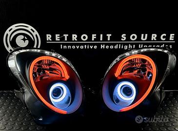Fanali Alfa Romeo Mito Angel Eyes Strip Led Vari 