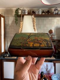 Scatola vintage laccata  - Anni 60/70