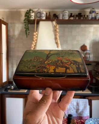Scatola vintage laccata  - Anni 60/70