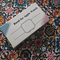 cinturino apple watch silver 