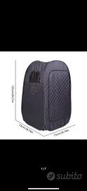 Sauna portatile 1000 watt NUOVA