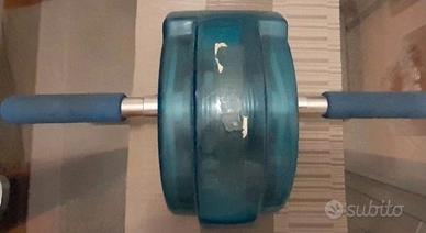 Ruota per addominali con molla