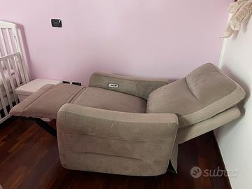 Poltrona elettrica reclinabile