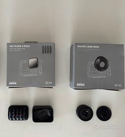 GoPro - Obiettivi HB + Enduro 2x + Clip magnetica