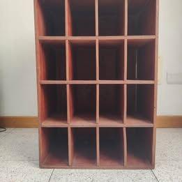 mobile portalettere vintage in legno
